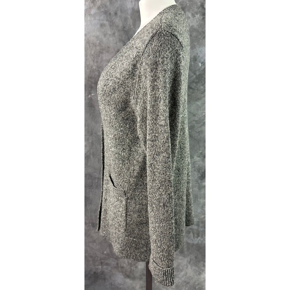 Pendleton Gray Washable Shetland Wool Cardigan Sw… - image 3